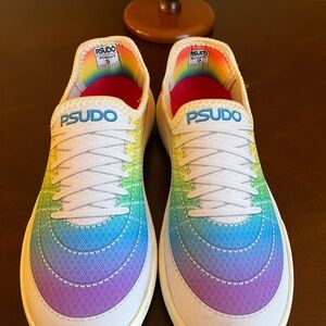 Psudo Women’s Gradient Rainbow Sneakers